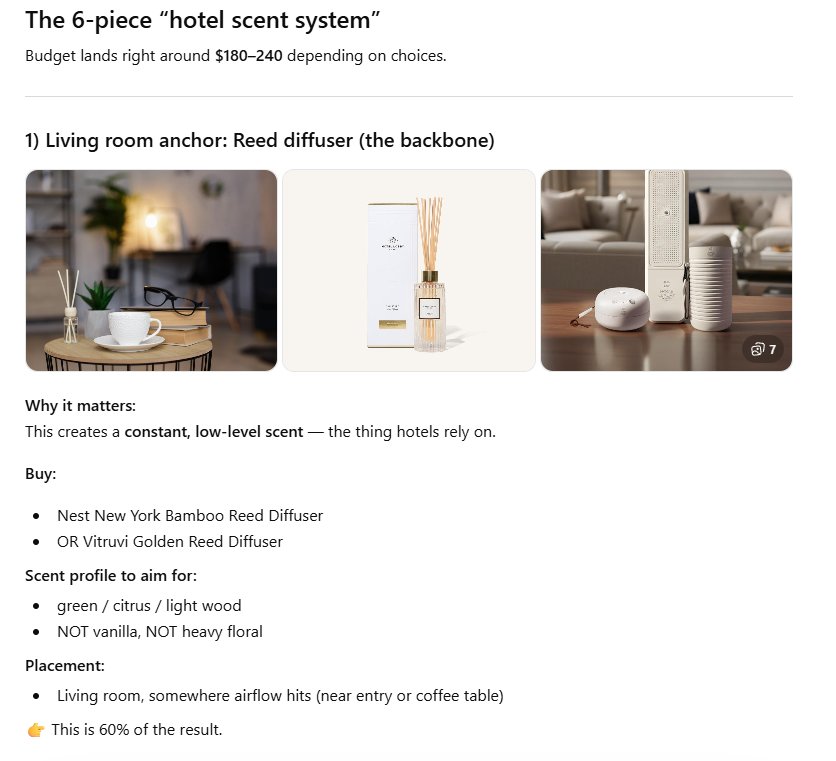 I Asked ChatGPT How to Make My Apartment Smell Like a Luxury Hotel. It Said I've Been Doing It Wrong.
