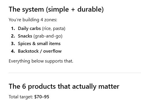 The zones came first. The products are just tools that serve the zones.